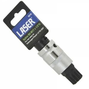 LASER Llave vaso con punta XZN M17. 1/2