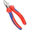 Knipex Diagonal Cutter Atramentized Polished 140 Mm Rojo