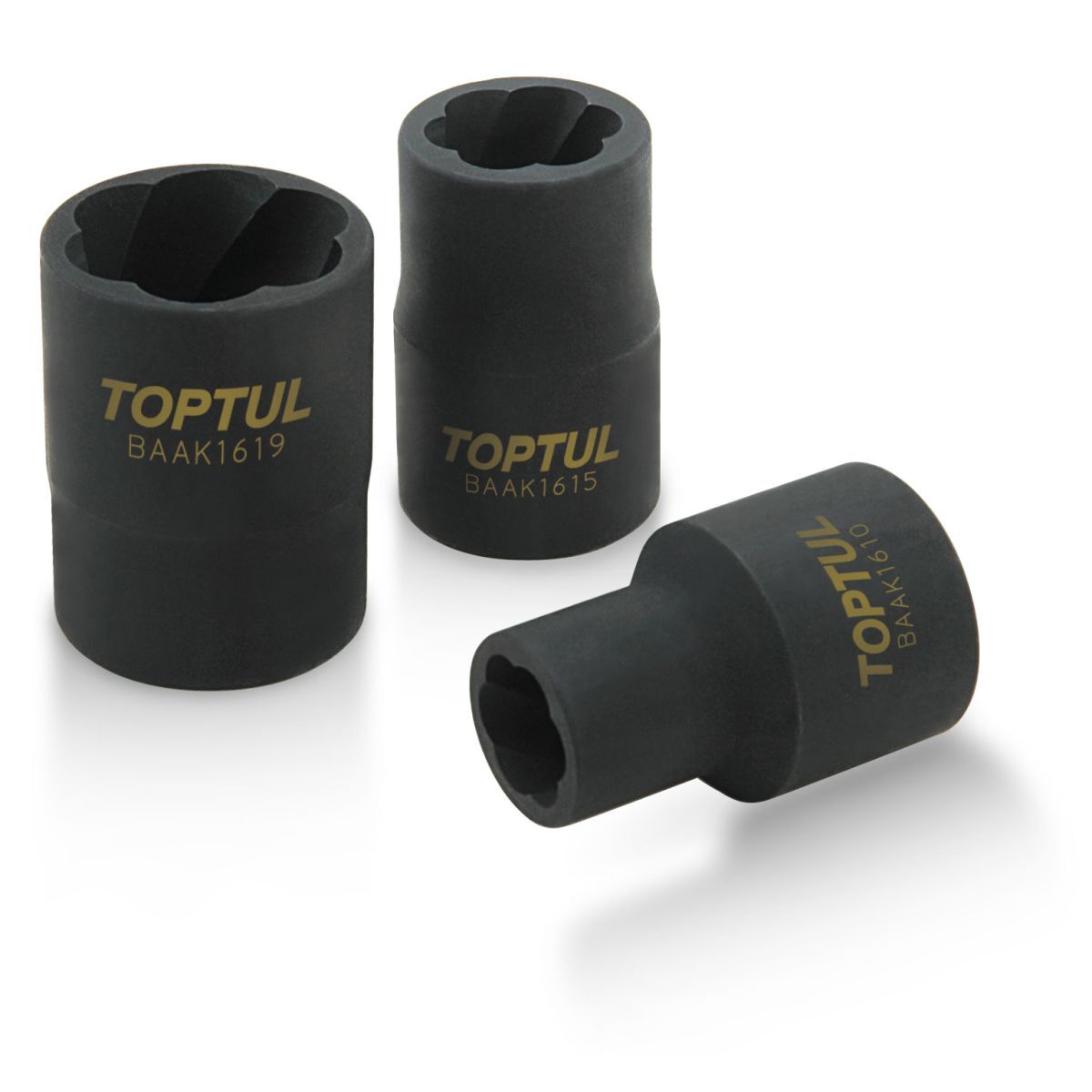 Gorra especializada TOPTUL 1/2 " 10 mm para tornillos/tuercas dañados