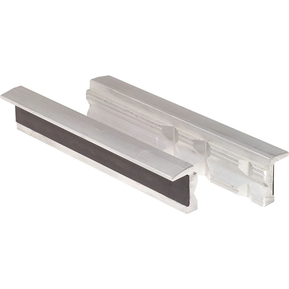 KS Tools Mordazas de protección de aluminio para tornillo de banco, para uso trapezoidal, longitud 120 mm