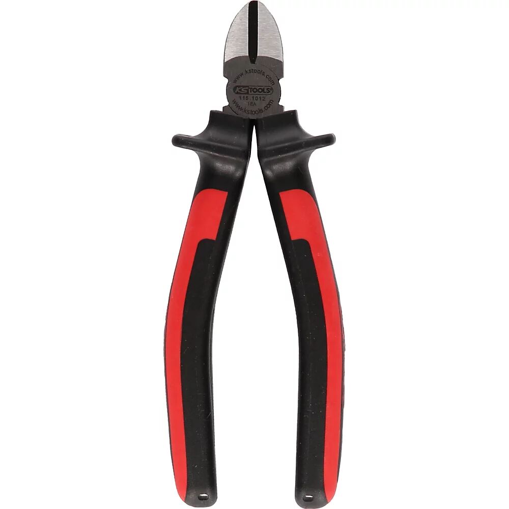 KS Tools Cortador lateral diagonal ERGOTORQUE, mango de 2 componentes, longitud 160 mm