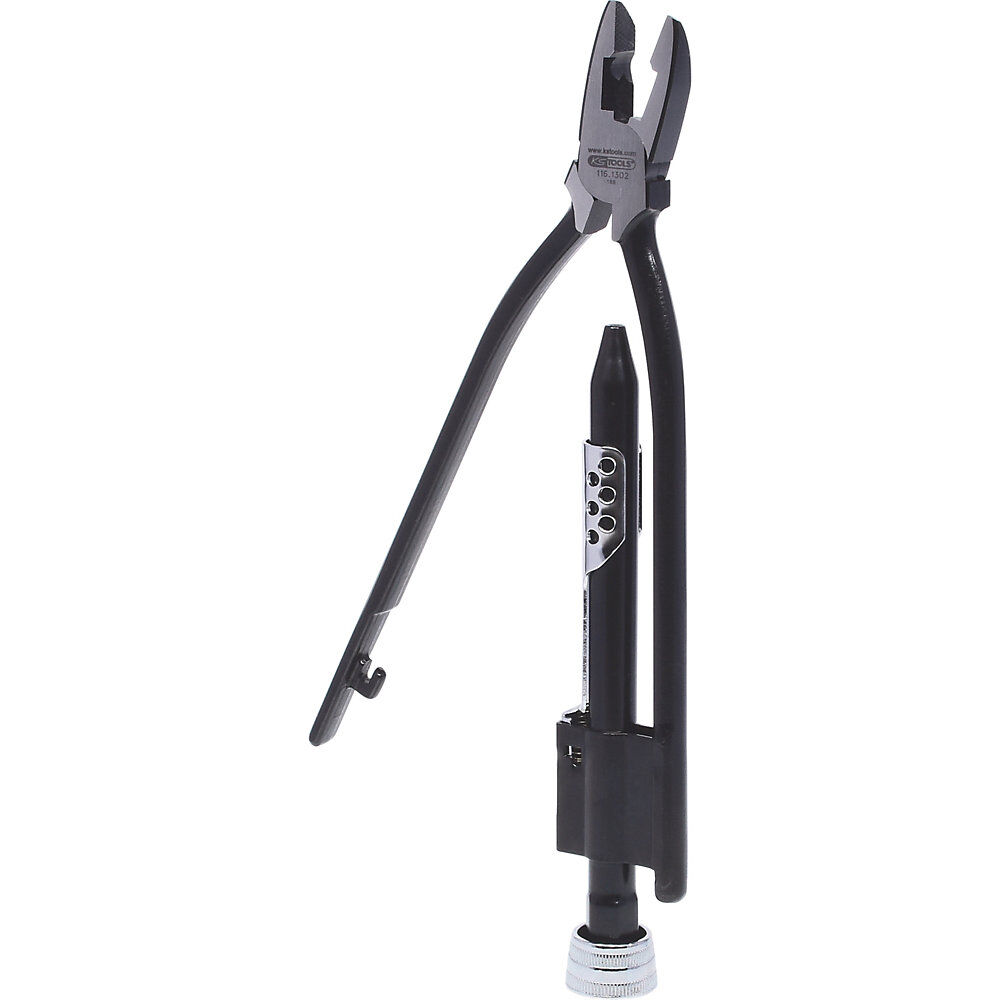 KS Tools Alicate trenzador de alambre, dentado, longitud 265 mm