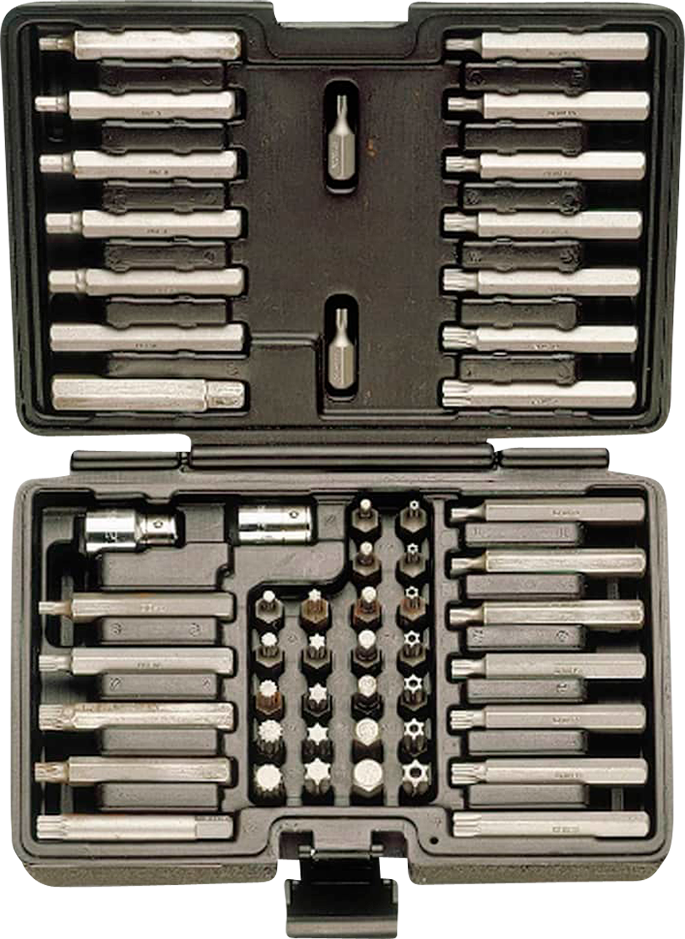 Beta Tools 52 Puntas con Conexión Hexagonal de 10mm + 2 Accesorios