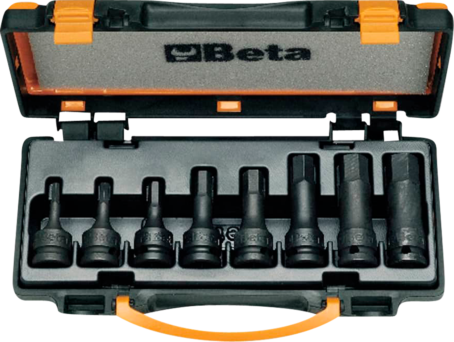 Beta Tools 8 Llaves de Vaso de Impacto  Macho Hexagonal