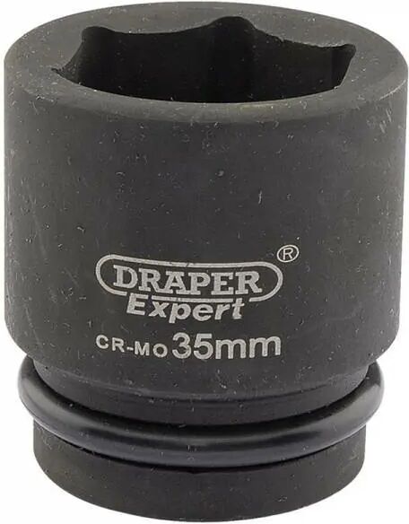 Draper Llave de vaso de impacto de 35 mm. 3/4". Hexagonal