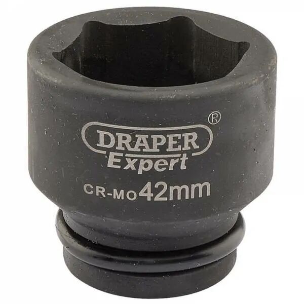 Draper Llave de vaso de impacto de 42 mm. 3/4". Hexagonal