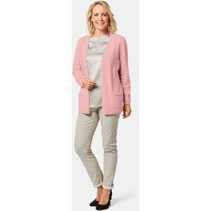 Goldner Fashion Pitkä kashmirneuletakki - rosé - Gr. 24  Damen