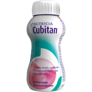 Cubitan mansikka 4x200 ml