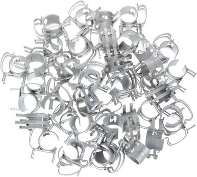 Stairville Snap silver 45 pcs