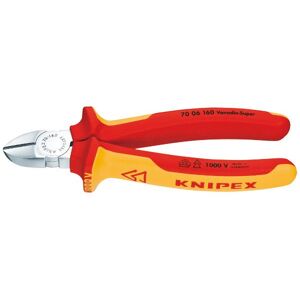 KNIPEX Pince coupante diagonale isolee 1000 v, long. 160 mm, Coupe 4,0 mm max., poids 216 g