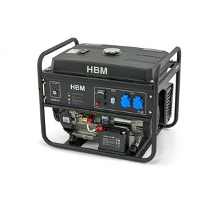 HBM 5.500W générateur avec 390 cc moteur à OHV essence, 230V/12V