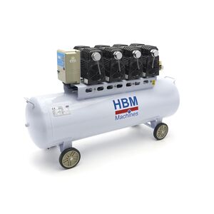 HBM Compresseur professionnel à faible bruit de 200 litres de HBM - Modèle 2