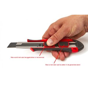 Couteau cassable Toolpack Professional 2 Way 18 mm