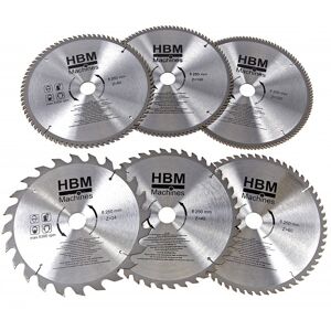 HBM Lame de scie circulaire HBM 250 mm HM avec 120 dents