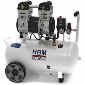 HBM Compresseur professionnel à faible bruit HBM 50 litres 2 CV