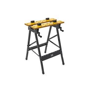 Établi portable pliable et lourd HBM avec plan de travail inclinable et 150 kg. Capacite