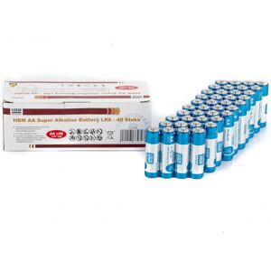 Piles AAA - Lot de 40 Piles, GP Extra, Batteries Alcalines AAA LR3  1,5v