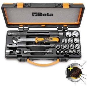 BETA Coffret 16 douilles 6 pans et 5 accessoires - 910A/C16 - 009100936