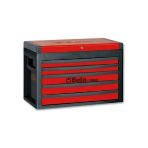 Beta - RSC23 Boîte à outils à 5 tiroirs - Rouge - Publicité