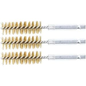 Bgs Technic - bgs 3078-15-M brosse en laiton 15 MM 6,3 MM (1/4'') 3 PIÈCES - Publicité