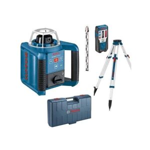 Bosch - Laser rotatif grl 400 h Set - Avec trépied - Avec récepteur laser - Portée max. 400 m - Publicité