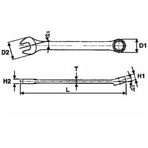 - 72670706 llave combinada 12MM 600512