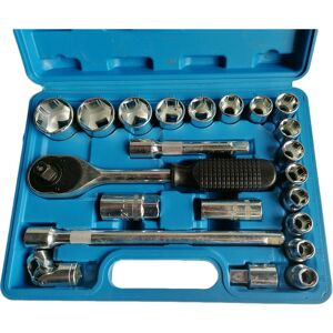 Coffret de douilles 1/2 avec cliquet de 10 à 32 mm