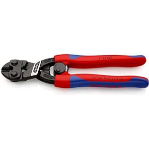 CoBolt® Coupe-boulons compact noire atramentisée, avec gaines bi-matière minces 200 mm (carte LS/blister) 71 32 200 sb (71 32 200 sb) - Knipex - Publicité