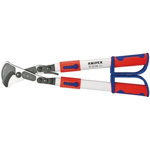 Knipex - 95 32 038 Coupe-câbles à cliquet avec bras télescopiques avec gaines bi-matière 570 mm - Publicité