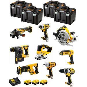 Kit DWK901T (DCD996 DCH273 DCG405 DCF887 DCF894 DCS334 DCS570 DCS367 DCL050+ 3x5,0AhDCB115+ 4xTSTAK vi) - Dewalt - Publicité