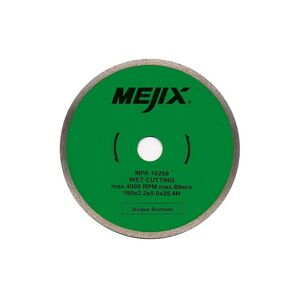 Disque diamant jante continue d. 200 x Al. 25,4/22,23 x Ht. 5 x ép. 2,2 mm - Carrelage, Faïence - 180015 Mejix