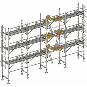 Altrad - chafaudage Façadier 104 m² - Publicité