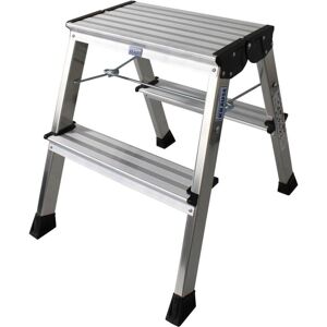 Marche-pieds pliables en aluminium Krause  Hauteur de travail (max.) (détails) 2.44 m - argent