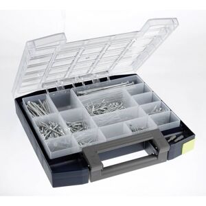 - Boxxser 55 5x5-15 universel Coffret de rangement (l x l x h) 284 x 298 x 55 mm Nombre de compartiments: 15 Conten