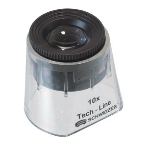 Loupe à pied Tech-Line agrandissement 10x vario d. de lentille 22,8 mm - Schweizer