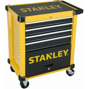 Stanley - Transmodule. Carro metálico para taller 4 cajones + 9 módulos - Publicité