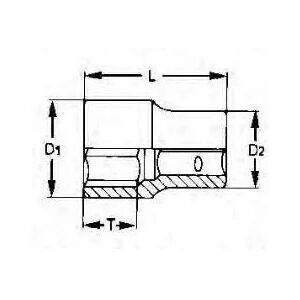 - 114900707 vaso de impacto hex 1 36 mm 910536