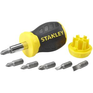 0-66-357 Cliquet extra court multi-embouts + 6 embouts - Stanley - Publicité