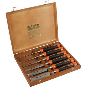 Bahco Coffret de ciseaux à bois Bahco Ergo 434 (6 Pcs)