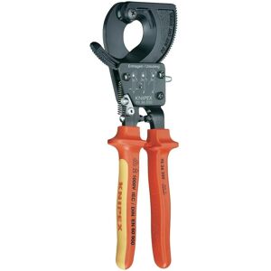 Coupe-câble à cliquet 250mm Knipex 95 36 250 - Publicité