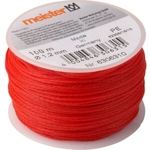 Maurer cordon 100 m x 1,2 mm de diamètre, rouge, PE