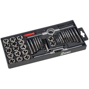 KS TOOLS Coffret de tarauds et filières, HSS, 44pcs