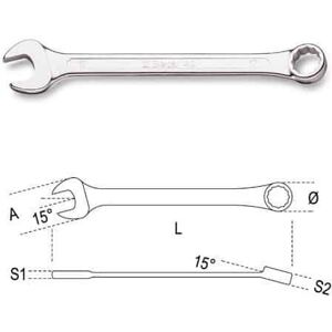 BETA Clé plate mixte 12 pans - 42 - 95 mm - 5,5 - 12 pans - Publicité