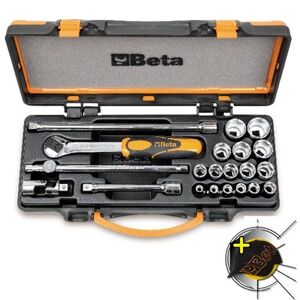 Beta coffret 16 douilles 6 pans et 5 accessoires - 910a/c16 - 009100936 - Publicité