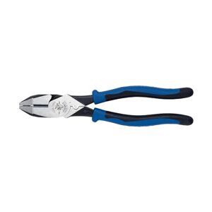 KLEIN TOOLS J2000-9NECR Pince coupante/sertissage très résistante Bleu clair - Publicité