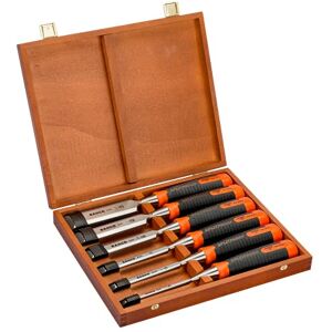 Bahco 434-S6 Bevel Edge Chisel Set Set of 6 - Publicité