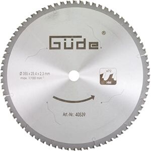 Güde métal lame de scie circulaire 350 x 2.6 x 25.4 mm – adapté pour GMK 350 T - Publicité