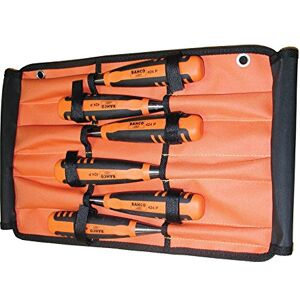 Bahco 424P-S6-ROLL Set de ciseaux à bois Argent/Orange/Noir - Publicité