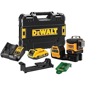 DeWalt Laser Multilignes 3x360° 12V Li-Ion 2Ah DCE089D1G-QW Niveau Laser Autonivelant 4° sans Fil avec Faisceaux Verts, 1 batterie, Chargeur et Coffret Précision +/-3mm@10m Distance 30m - Publicité