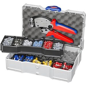 Knipex Assortiment de sertissages pour les embouts de câbles avec colliers en plastique 97 90 13 - Publicité